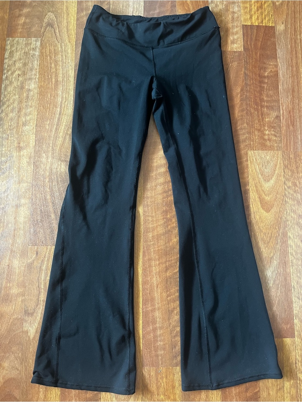 GAIAM Black Flared Leggings
